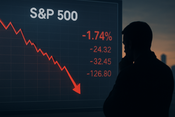S&P 500's Four-Day Slide Signals Deepening Market Weakness and Investor Jitters