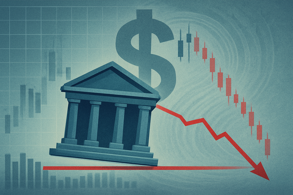 Financial Sector on Edge: Bank Stocks Nearing Critical Support Levels Signal Potential Broader Market Tremors