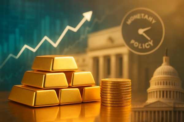 Gold Gains as Traders Bet Delayed U.S. Data Will Strengthen Rate Cut Outlook