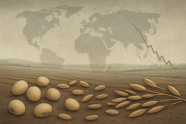 Agricultural Markets Brace for Impact as Soybean and Wheat Prices Tumble Amidst China's Shifting Demand