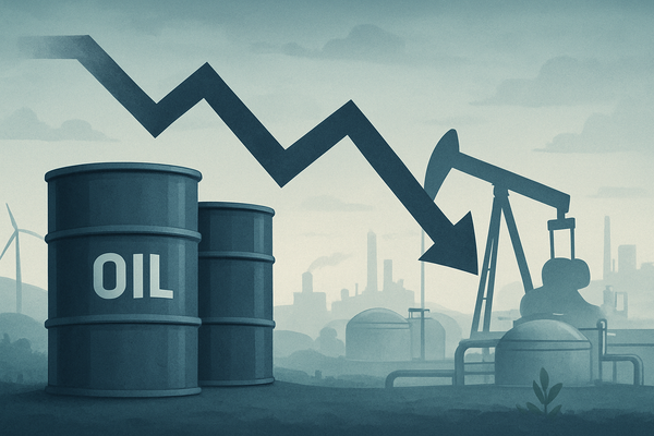 Energy Markets Under Pressure: Brent Crude and European Gas Prices Dive as Global Supply Outpaces Demand