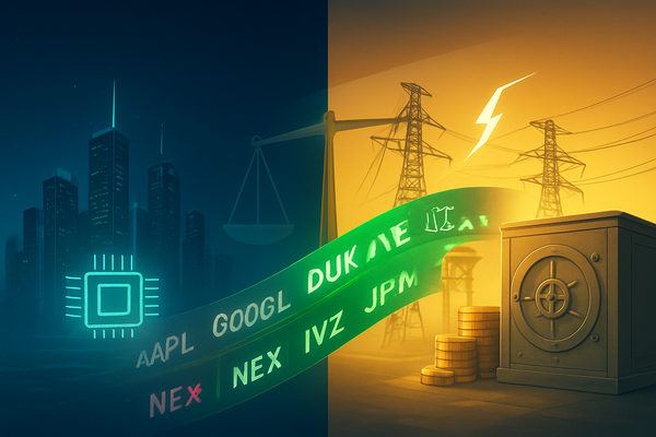 The Great Rotation of 2025: Investors Ditch AI Hype for Utility Stability
