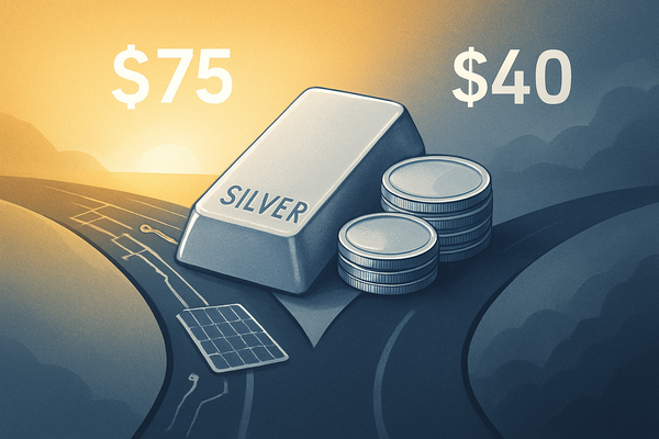 Silver at the Crossroads: McGlone's Forecast Puts Metal on $75 or $40 Trajectory Amidst Parabolic Rally
