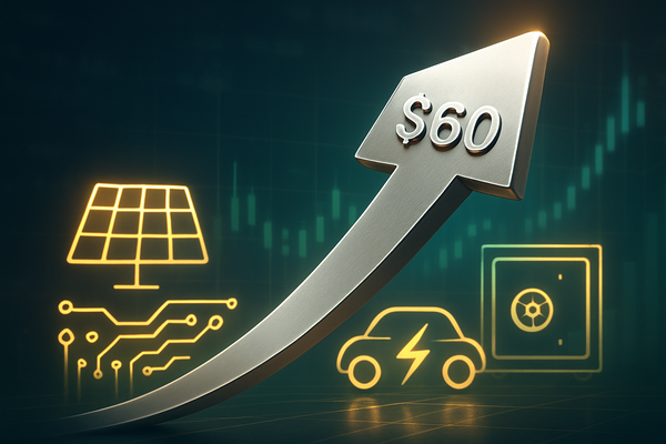 Silver Soars Past Historic $60 Mark, Fueling Market Frenzy Amidst Deepening Deficit