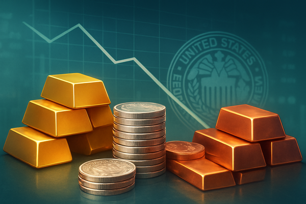 Gold, Silver Soar to Record Highs, Copper Hits All-Time Peak as Federal Reserve Cuts Rates