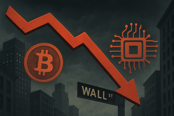 Wall Street's Winning Streak in Jeopardy as Crypto and Nvidia Drag Markets Lower