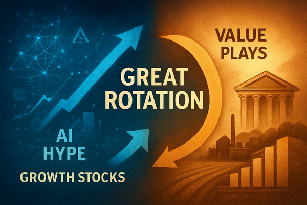 The Great Rotation: Investors Pivot from AI Hype to Value Fundamentals