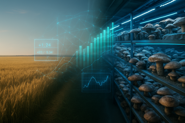 The Fungi Frontier: How AI and Commodity Volatility are Reshaping the 2025 Agricultural Landscape