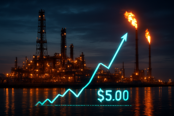 Winter’s Chill Meets Global Hunger: Natural Gas Prices Breach $5/MMBtu Milestone