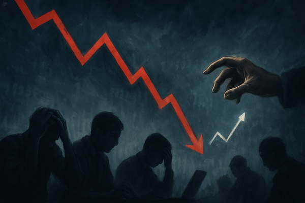 The Emotional Rollercoaster: How Fear and Greed Shape Investor Behavior in Market Downturns