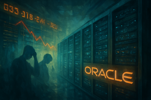 Oracle's AI Spending Spree Ignites 'AI Trade Fatigue,' Rattling Tech Stocks