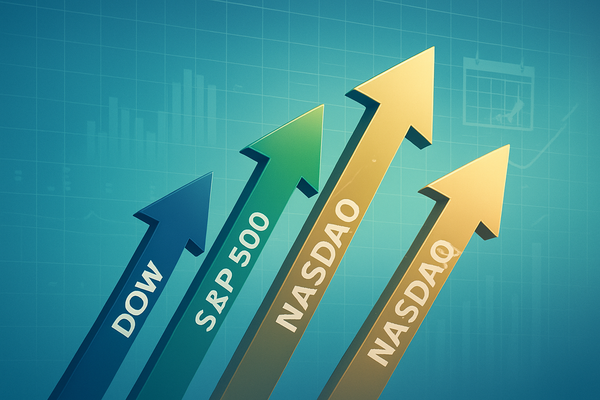 Market Optimism Brews: Dow, S&P 500, Nasdaq Futures Ascend Ahead of Crucial Economic Data Week