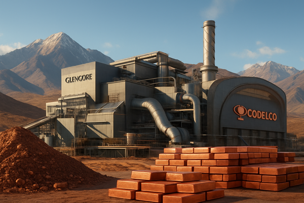 Glencore Tapped by Codelco for Landmark Chilean Copper Smelter Amidst Surging Global Demand
