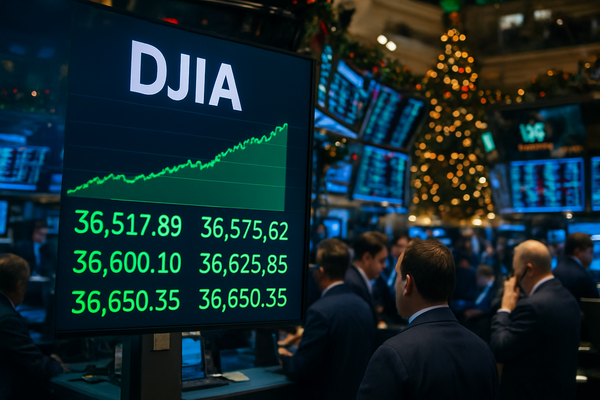 Blue-Chip Resilience: Dow Jones Navigates Record Heights in 2025’s Final Holiday Sprint