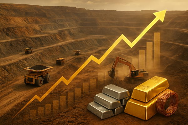 Mining Sector Propels S&P/TSX Composite to Record Highs Amidst Surging Commodity Prices