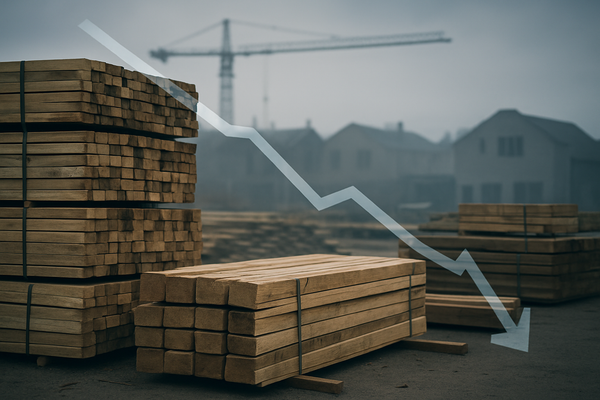Lumber Market Navigates Choppy Waters Amid Softening Demand and Price Volatility