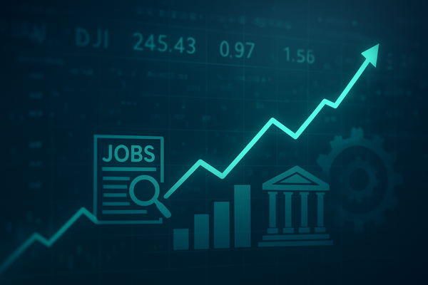Dow Shows Early Strength as Markets Brace for Crucial Economic Signals