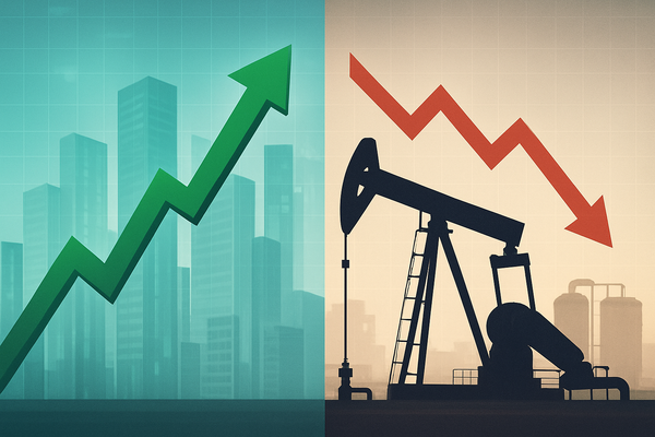 Energy Market Paradox: Stocks Soar as Oil and Gas Prices Dip