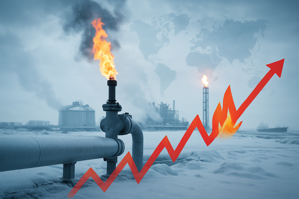 Natural Gas Prices Ignite: Winter Chill and Export Boom Fuel Market Surge to Three-Year High
