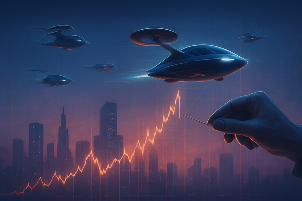 Goldman Sachs Sounds Alarm on "Overhyped" Flying Car Stocks Amid Retail Investment Frenzy