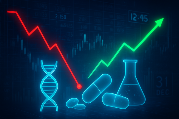 Biopharma’s Year-End Rollercoaster: Mereo Plummets 90% as BioMarin Seals $4.8 Billion Amicus Deal