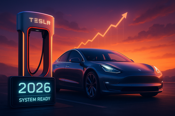 Tesla Charges Toward 2026: Stock Surges as Market Eyes Key Breakout and EV Demand Rebound