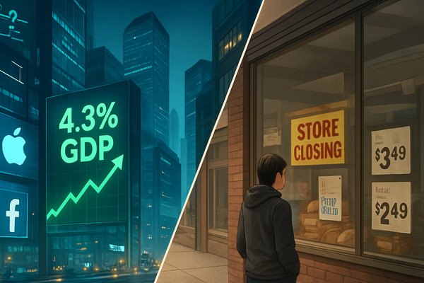 The Great Disconnect: Why Booming 2025 GDP Feels Like a Recession to Main Street