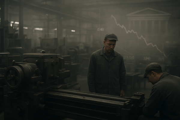 Manufacturing Sector Stumbles, Fueling Rate Cut Bets and Market Jitters