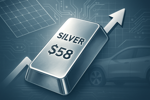 Silver's Unprecedented Ascent: Above $58 an Ounce and Poised for Further Gains