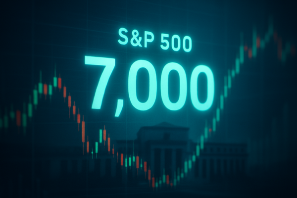 The 7,000 Threshold: S&P 500 Stalls as Market Braces for a High-Stakes Federal Reserve Transition