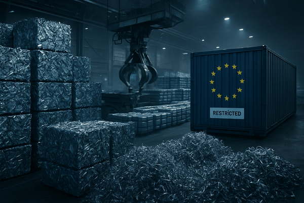 Squeeze in the Secondary: Europe Braces for Aluminum Scrap Crunch as Export Ban Looms