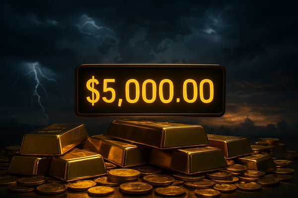 The Golden Renaissance: Gold Shatters $5,000 Ceiling as Macroeconomic Storm Clouds Gather