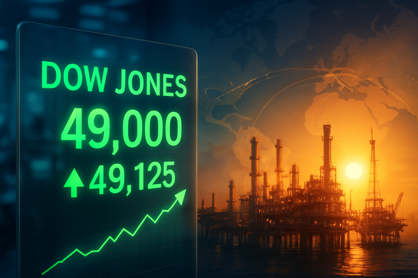 The Venezuela Shock: Energy Surge Propels Dow Jones Toward 50,000 Milestone