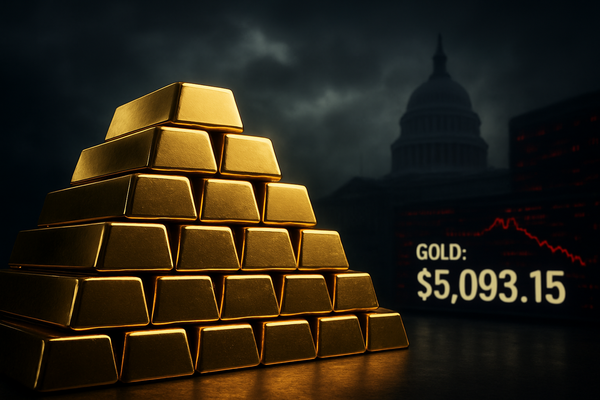 Gold Shatters $5,000 Ceiling as 'Crisis of Confidence' Grips Washington