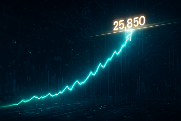 Nasdaq Faces 25,850 Resistance: A Make-or-Break Moment for the Tech Bull Run