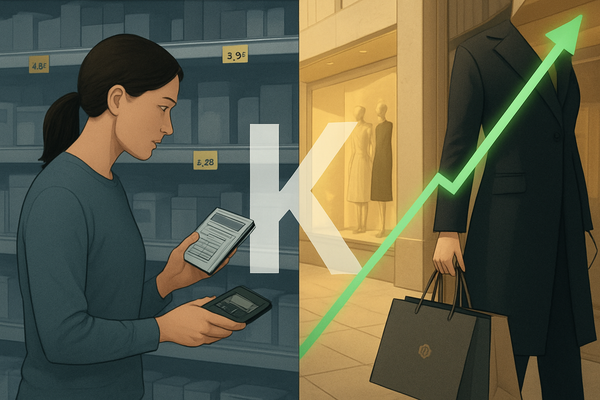 The K-Shaped Divide: Stock Market Riches Fuel Affluent Spending While Inflation Squeezes the Main Street Wallet