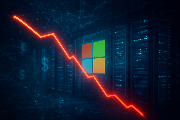 Microsoft’s $400 Billion Reality Check: AI Spending Surge and Azure Slowdown Send Shares Tumbling