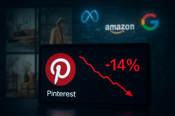 Visual Discovery or Financial Distress? Pinterest Shares Plunge 14% Amid Monetization Woes
