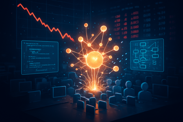 The Great Software De-rating: AI Fears Trigger Sharpest Valuation Collapse Since 2002