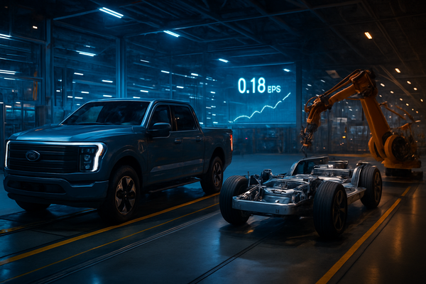 Ford’s Electric Pivot Meets Hybrid Reality: Investors Brace for Tight $0.18 EPS as Earnings Loom