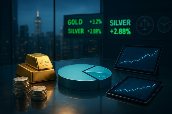 The 60/40 Portfolio is Dead: Gold and Silver Ascend as Institutional Pillars in 2026