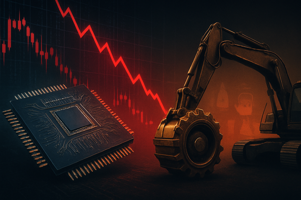 Blue-Chip Blues: Intel and Caterpillar Lead Sharp Sell-Off as Investors Pivot from Industrial Giants