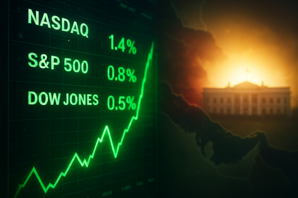 Wall Street Roars Back: Markets Reverse Deep Losses as Trump Signals End to 10-Day Iran Conflict