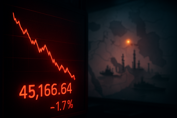 Dow Jones Plummets Into Correction Territory as Iran Conflict Ignites Global Market Turmoil