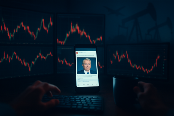 Digital Whiplash: Trump’s Social Media Surge Triggers Massive Intraday Volatility in Global Markets