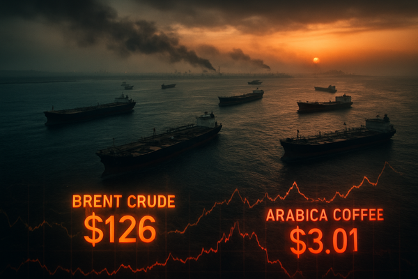 The Hormuz Blockade: Global Markets Shaken as $126 Oil and Coffee Surges Redefine Trade