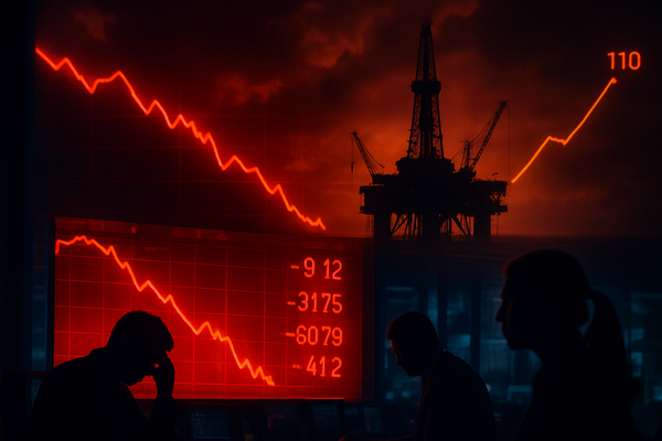 Wall Street Slumps as Middle East Tensions and Oil Surge Above $110 Sour Market Sentiment