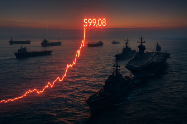 US Hormuz Blockade Sparks Oil Price Volatility: WTI Surges to $99