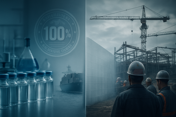Trump Issues Landmark Executive Order: 100% Tariffs on Imported Patented Drugs to Force Onshoring