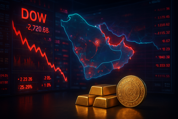Middle East Escalation Shatters Markets: Stocks Plunge as Safe-Havens Soar